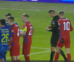 Florin Tănase, cartonaș galben pentru proteste în Slobozia - FCSB // FOTO: captură Prima Sport