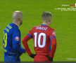Florin Tănase, cartonaș galben pentru proteste în Slobozia - FCSB // FOTO: captură Prima Sport