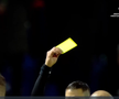 Florin Tănase, cartonaș galben pentru proteste în Slobozia - FCSB // FOTO: captură Prima Sport