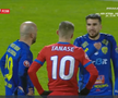 Florin Tănase, cartonaș galben pentru proteste în Slobozia - FCSB // FOTO: captură Prima Sport