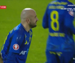 Florin Tănase, cartonaș galben pentru proteste în Slobozia - FCSB // FOTO: captură Prima Sport