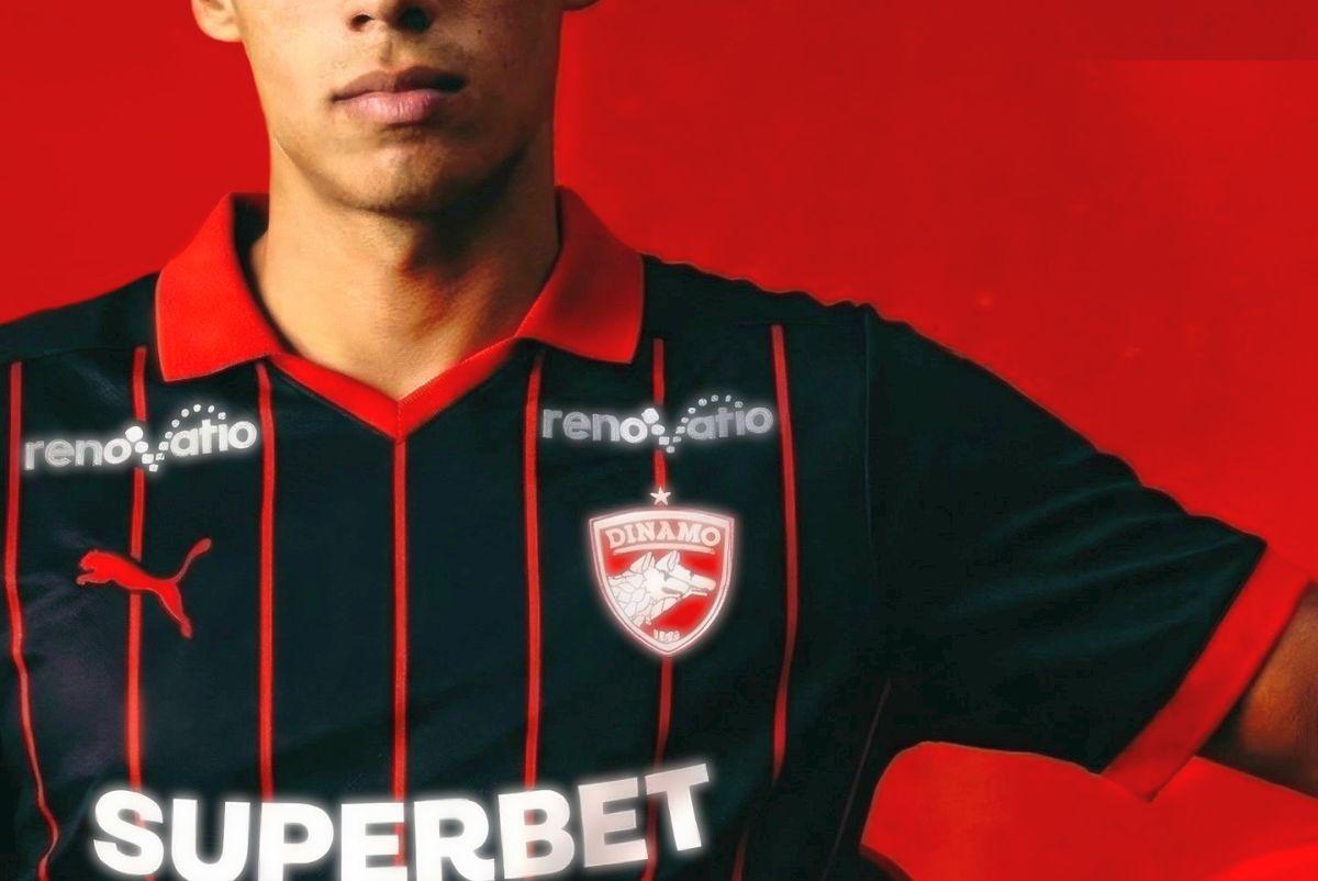 Dinamo și-a prezentat al patrulea rând de echipamente: „Păstrează legătura cu trecutul glorios al clubului”
