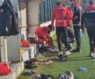 DINAMO // VIDEO+FOTO „Câinii” au început antrenamentul glumind cu Mirel Rădoi, dar l-au terminat cu o nouă grijă: Florin Bejan s-a accidentat