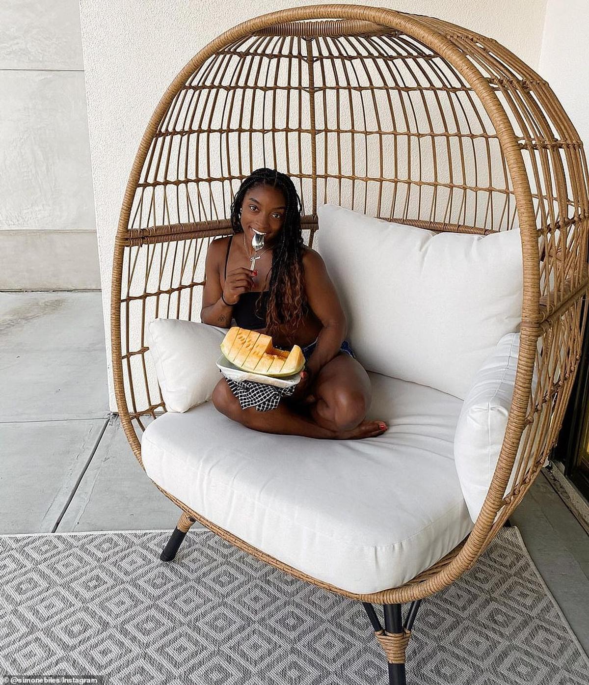 Simone Biles - casa Texas