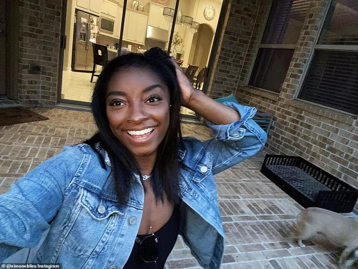 Simone Biles - casa Texas