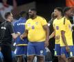 Pivotul echipei naționalei de handbal masculin al RD Congo, Gauthier Mvumbi