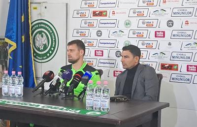 Tamaș a început conferința cu o trimitere la Dinamo: „Ca să știe toată lumea!”