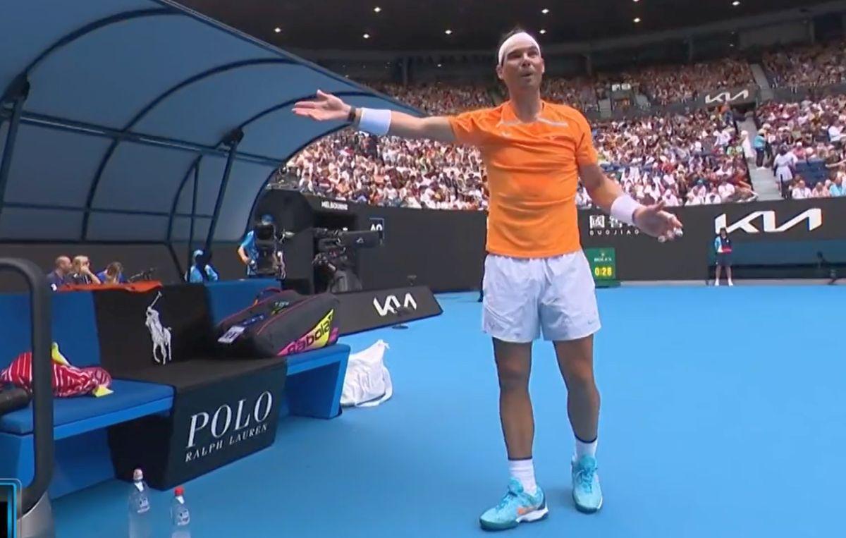 Rafael Nadal, protagonistul unui moment bizar la Australian Open: „Copilul de mingi mi-a luat racheta”