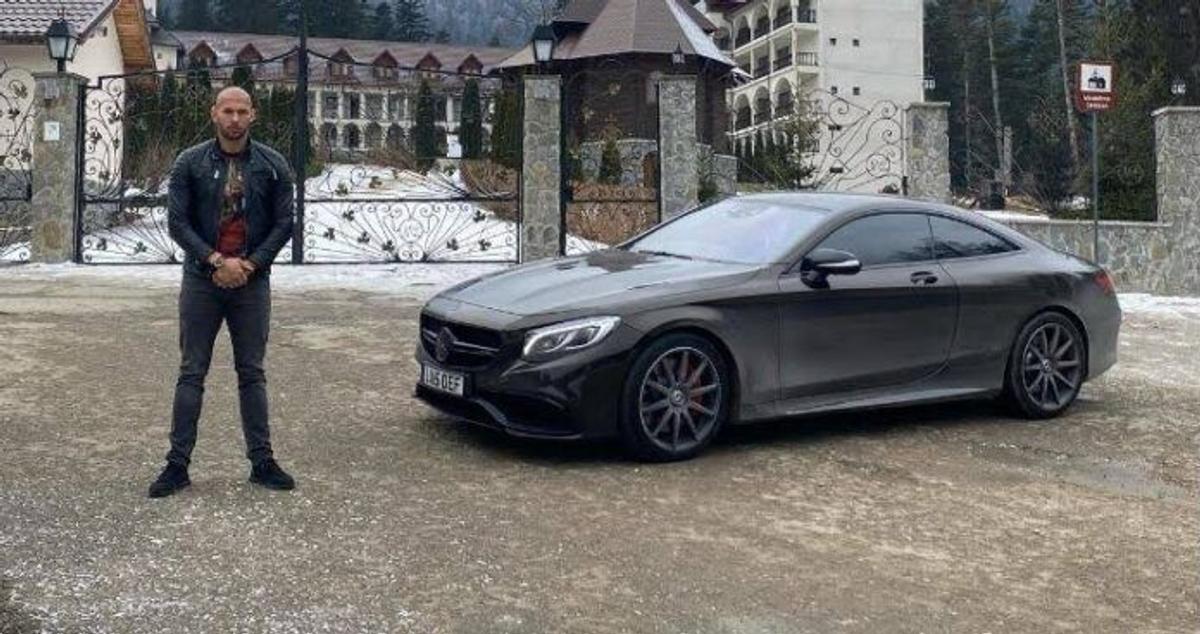 Mașinile confiscate de DIICOT fraților Tate