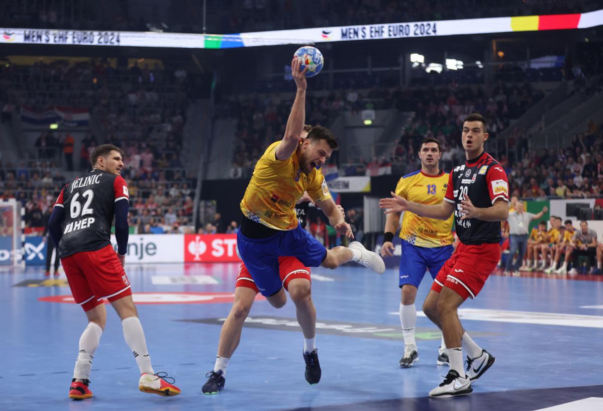 Învinsă și de Croația, România a încheiat pe antepenultimul loc Campionatul European de handbal masculin