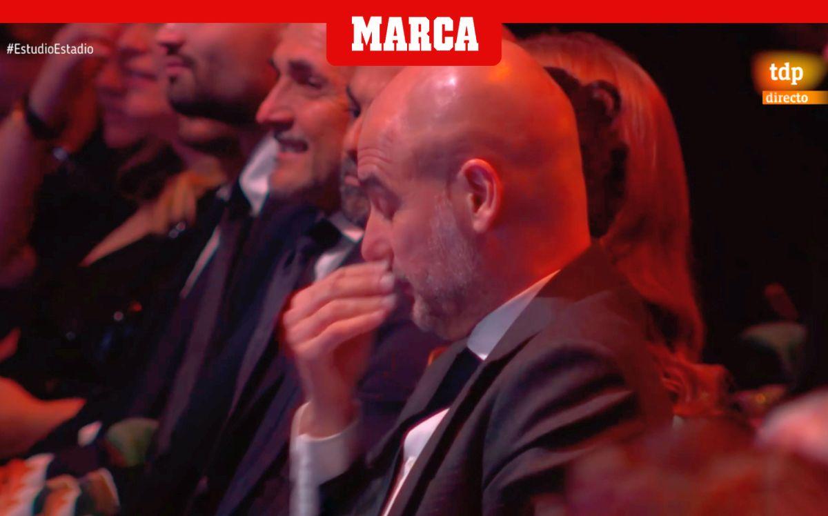 Reacție Pep Guardiola și tatăl lui Haaland la premiile FIFA