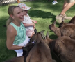 Wozniacki la zoo