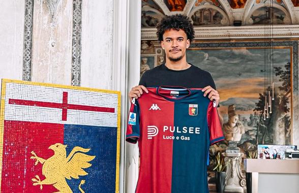 Primul transfer din „era Șucu” la Genoa » Jucătorul a fost prezentat oficial