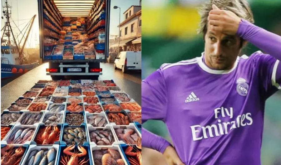 Fabio Coentrao, afaceri ilegale cu fructe de mare / Fotomontaj Marca Un fost dublu campion european face contrabandă! » Ce a descoperit poliția într-un port de la Atlantic!
