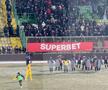 Imagini de la finalul meciului FC Argeș - FCSB