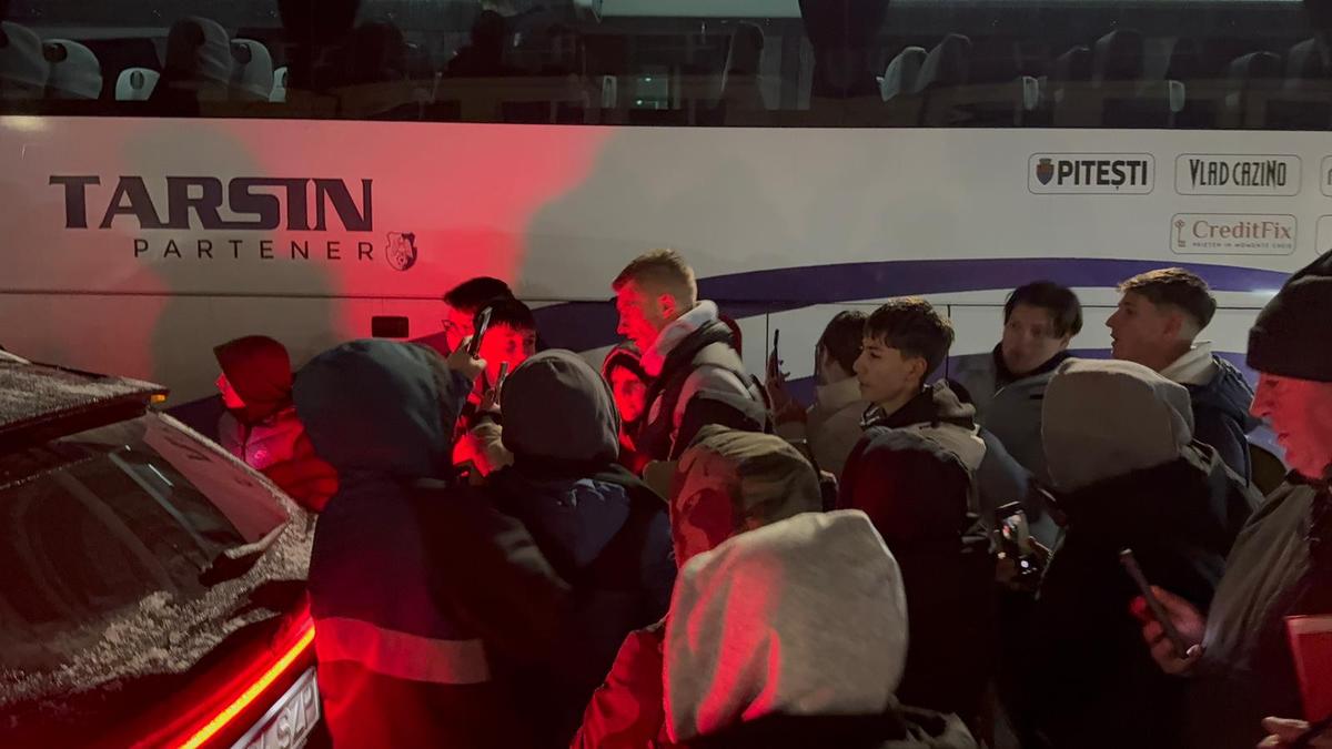 Florin Tănase, separat de echipă în drumul spre casă, după FC Argeș - FCSB