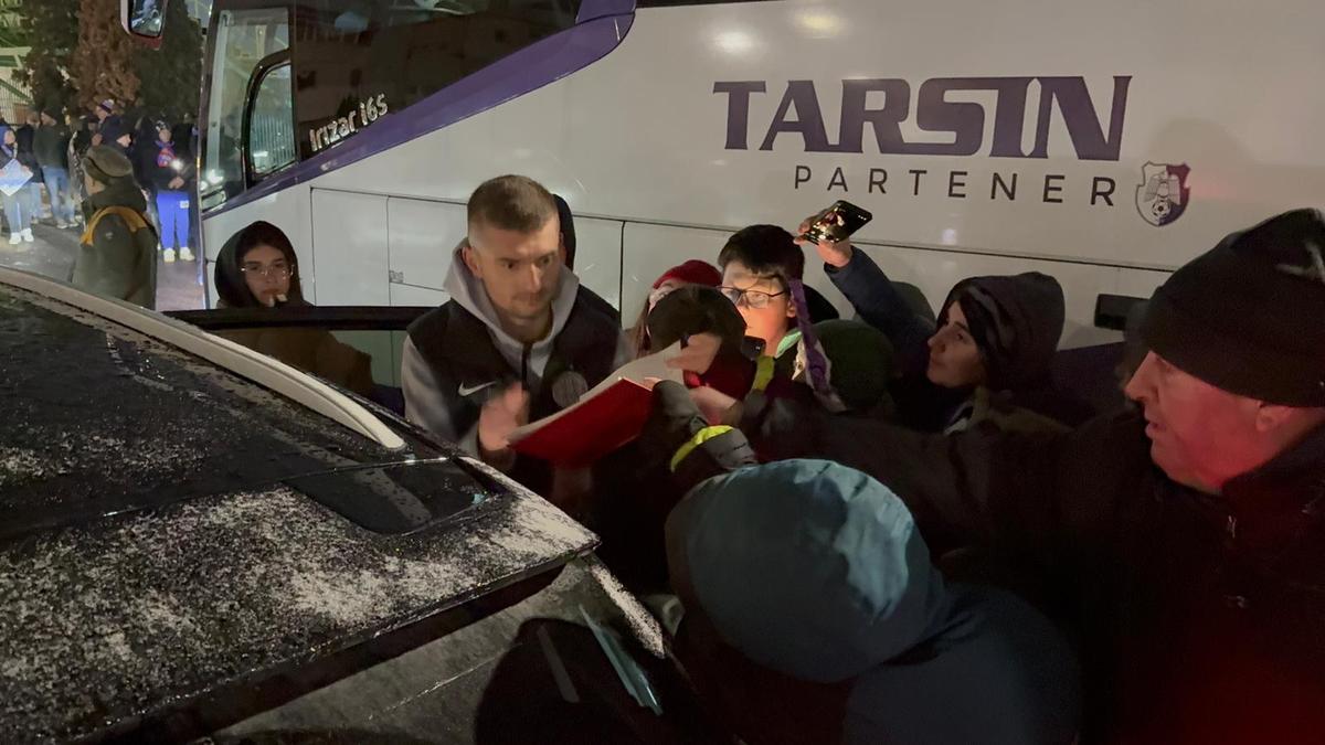 Florin Tănase, separat de echipă în drumul spre casă, după FC Argeș - FCSB