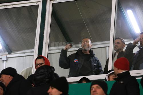Mihai Stoica, în conflict cu spectatorii la Argeș - FCSB / FOTO: Ionuț Iordache (GSP.ro)