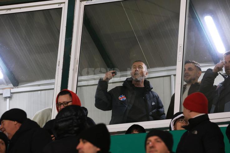 Mihai Stoica, în conflict cu spectatorii la Argeș - FCSB / FOTO: Ionuț Iordache (GSP.ro)