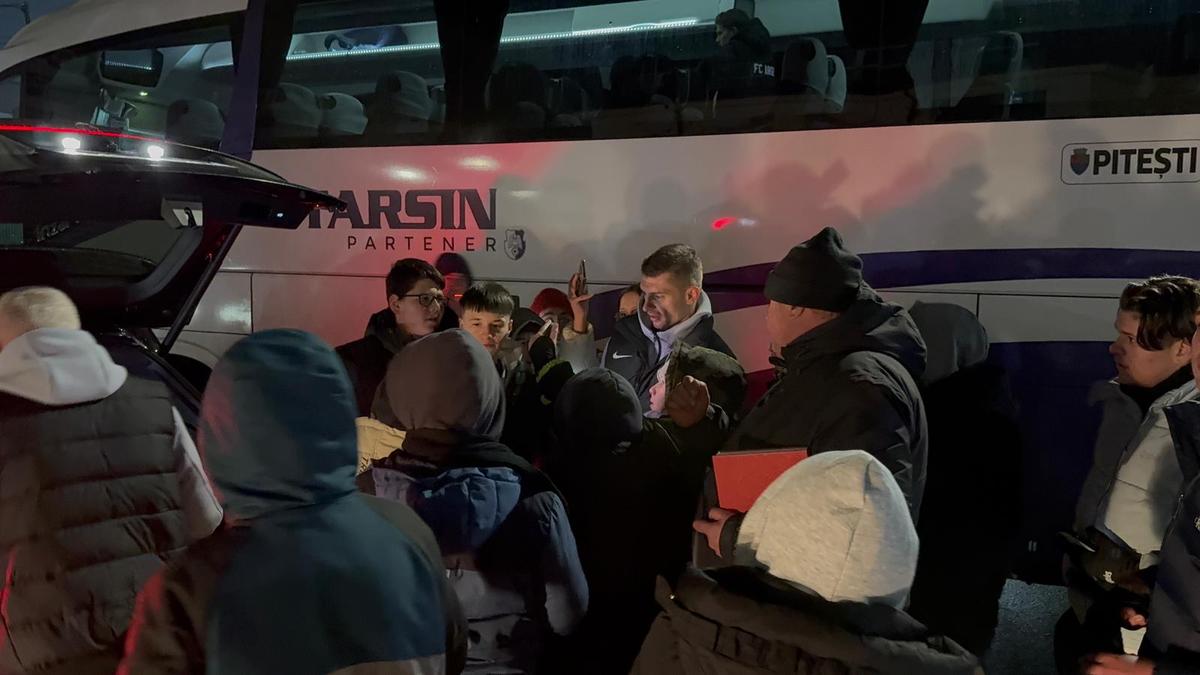 Florin Tănase n-a plecat cu autocarul echipei de la Mioveni!