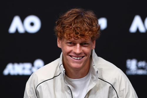 Jannik Sinner, conferință de presă înainte de Australian Open/Foto: Getty Images