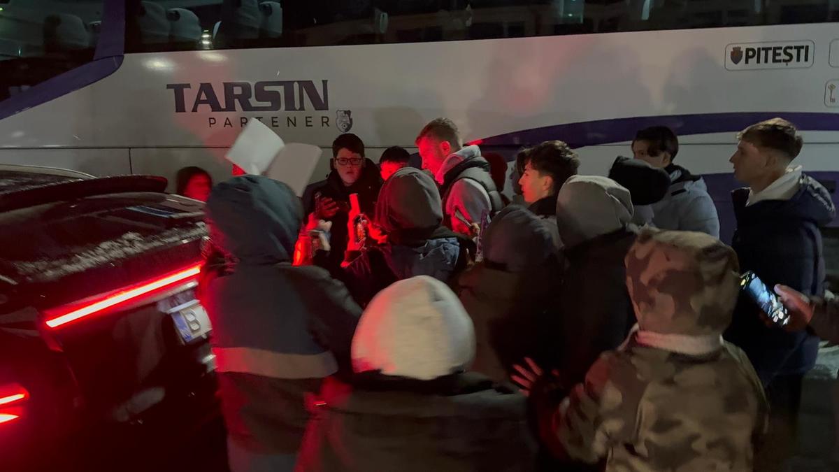 Florin Tănase, separat de echipă în drumul spre casă, după FC Argeș - FCSB
