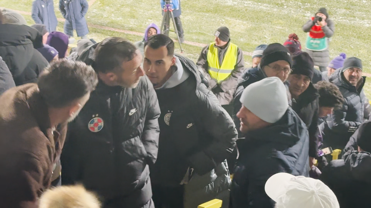 Mihai Stoica, în conflict cu spectatorii la Argeș - FCSB