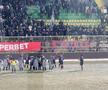 Imagini de la finalul meciului FC Argeș - FCSB