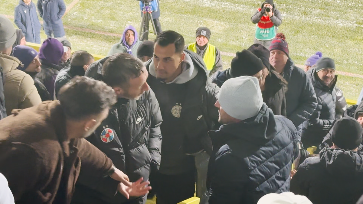 Mihai Stoica, în conflict cu spectatorii la Argeș - FCSB
