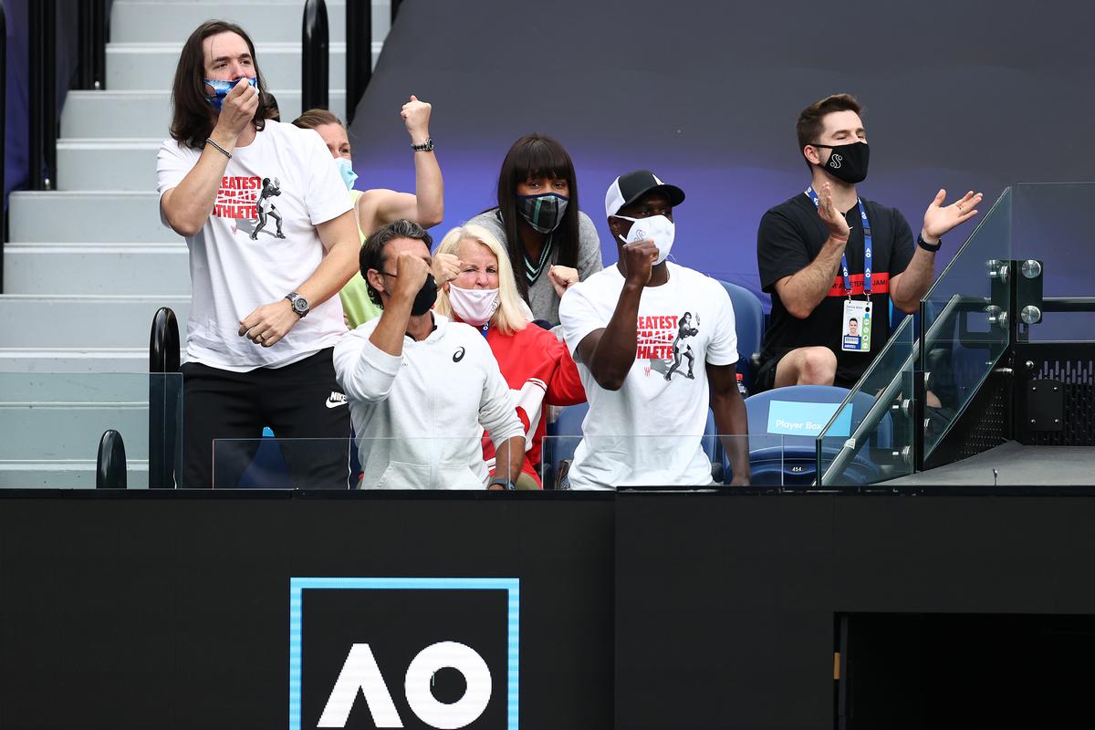 Alexis Ohanian - Serena Williams- Australian Open