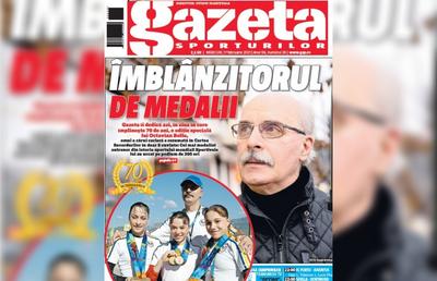 Nu rata, miercuri, o ediție specială a Gazetei Sporturilor! » Octavian Bellu la 70 de ani: „Tot ce am și tot ce n-am datorez gimnasticii”