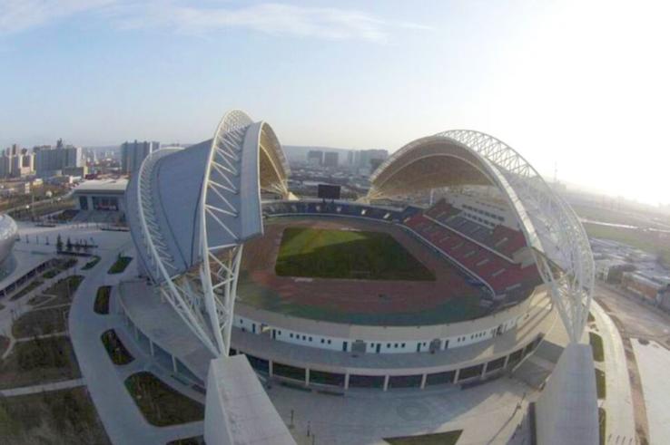 Weinan Sports Centre, noua arenă a lui Deaconu