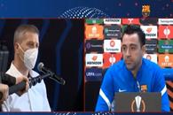 „Unde erai în noaptea aia?” » Ziaristul care a încercat să-l „faulteze” pe Xavi în conferință s-a făcut de râs: „La naiba!”