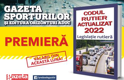 Premieră. Codul Rutier actualizat în 2022 acum pe piață