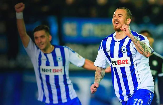 Denis Alibec a marcat pentru Atromitos, după o gafă copilărească în defensiva adversă! Și Dorin Rotariu a fost titular