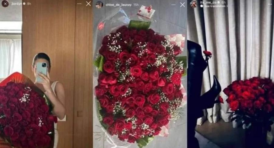 Femeile din viața francezului au publicat pe Instagram imagini cu buchetele primite de la Karim / Sursă foto: @MadridXtra Karim Benzema a depășit orice record de Ziua Îndrăgostiților: 3 buchete de flori pentru 3 femei!