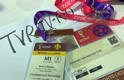 TVR, nou scandal la CM din Qatar! A acreditat ca „editorial staff” o angajată a lui Nicușor Dan din Primăria Capitalei, plus soția și fata unui fost portar de la Oțelul Galați
