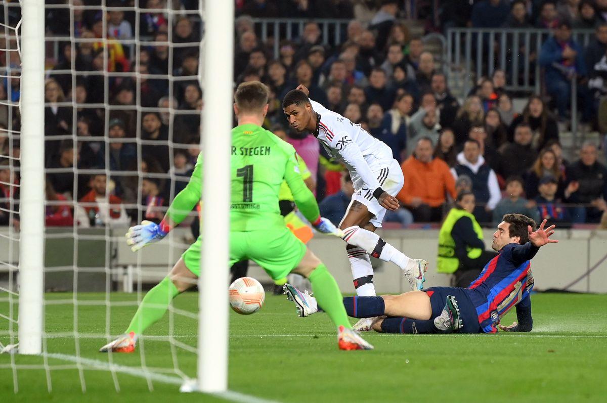 Barcelona - Manchester United 2-2. Spectacol pe Camp Nou în derby-ul din Europa League » 4 goluri marcate după pauză