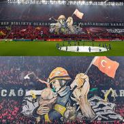 Scenografia emoționantă a fanilor lui Trabzonspor / Sursă foto: Facebook@Ultras World