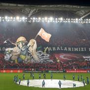 Scenografia emoționantă a fanilor lui Trabzonspor / Sursă foto: Facebook@Ultras World