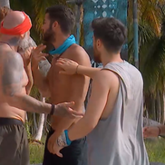 Moroșanu și Zmărăndescu, aproape de bătaie cu Iancu Sterp la Survivor All Stars! Foto: captură Voyo