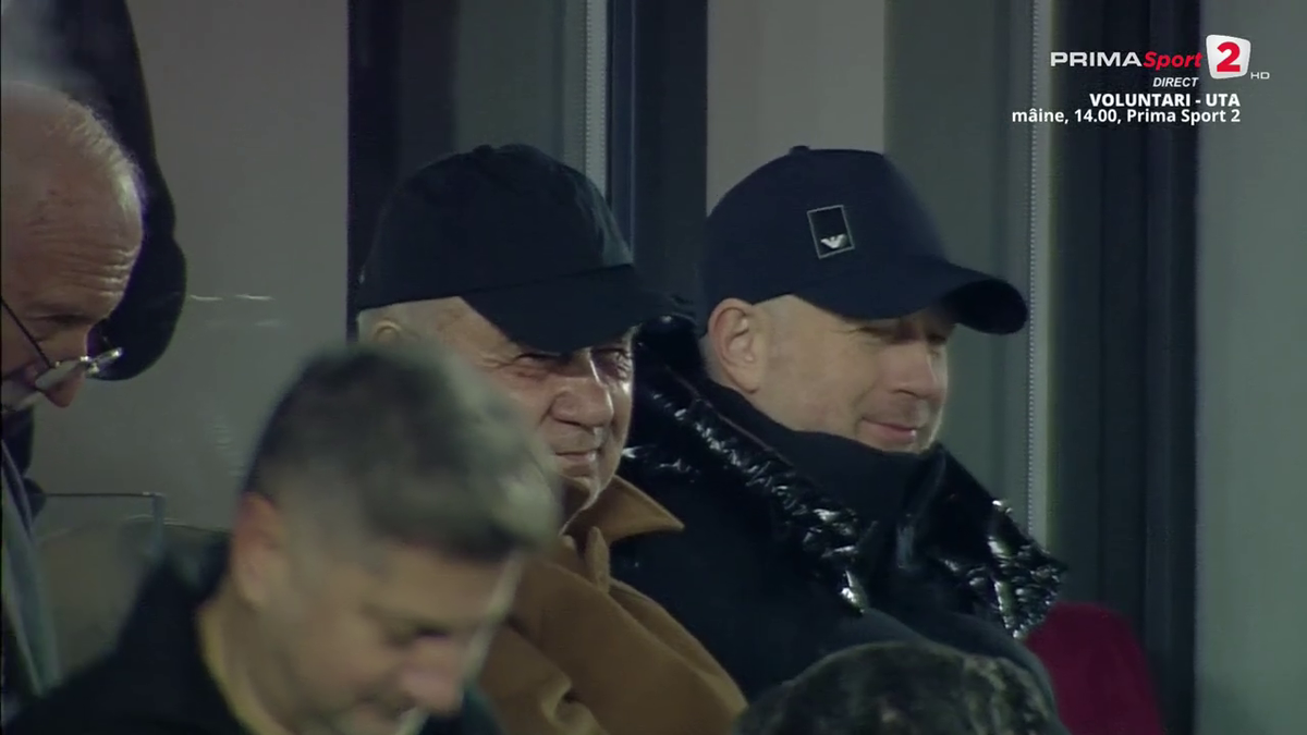FOTO Edi Iordănescu după golul lui Albion Rrahmani în Rapid - Hermannstadt
