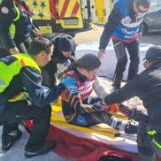 Ania Monica Caill s-a accidentat în timpul unui antrenament, foto: facebook Ania Monica Caill