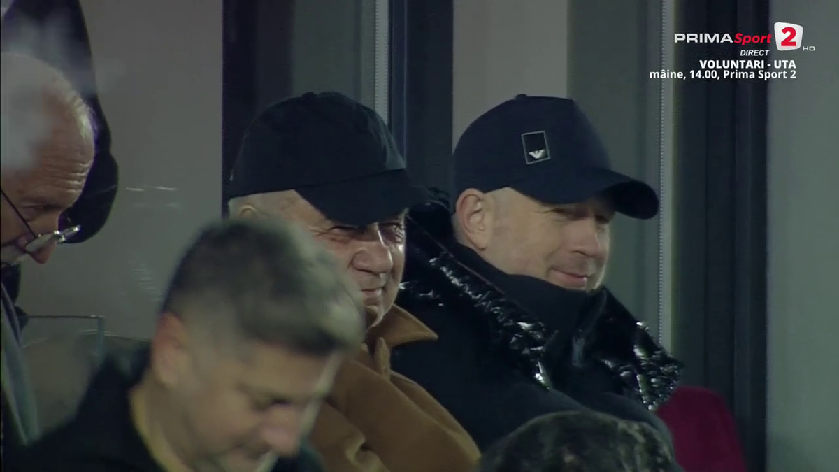 FOTO Edi Iordănescu după golul lui Albion Rrahmani în Rapid - Hermannstadt