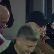 Edi Iordănescu după golul lui Albion Rrahmani în Rapid - Hermannstadt