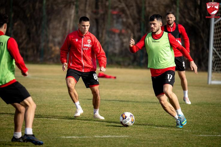 Antrenament Dinamo 16.02.2024 FOTO: facebook.com/DinamoBucurestiOfficial