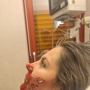 Ania Monica Caill s-a accidentat în timpul unui antrenament, foto: facebook Ania Monica Caill