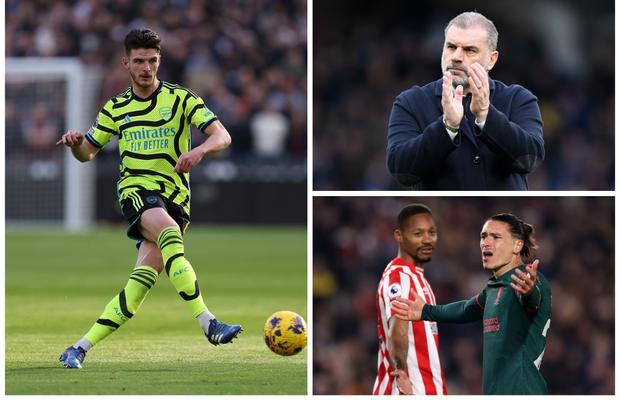 Depășește Liverpool „complexul”, ce va alege Postecoglou, „livrează” Rice din nou? » 6 aspecte de urmărit în etapa 25 din Premier League