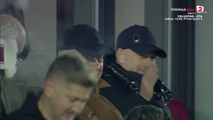Edi Iordănescu după golul lui Albion Rrahmani în Rapid - Hermannstadt