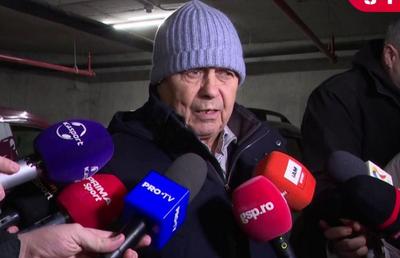 Mircea Lucescu a fost la Rapid - Hermannstadt și la final a transmis: „Au exagerat în prima repriză” + Laude pentru Dan Șucu